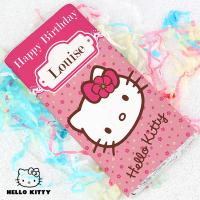 Personalised Hello Kitty Floral 100g Chocolate Bar Extra Image 2 Preview